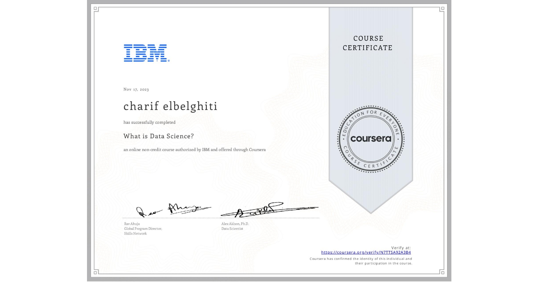 Certificate 4